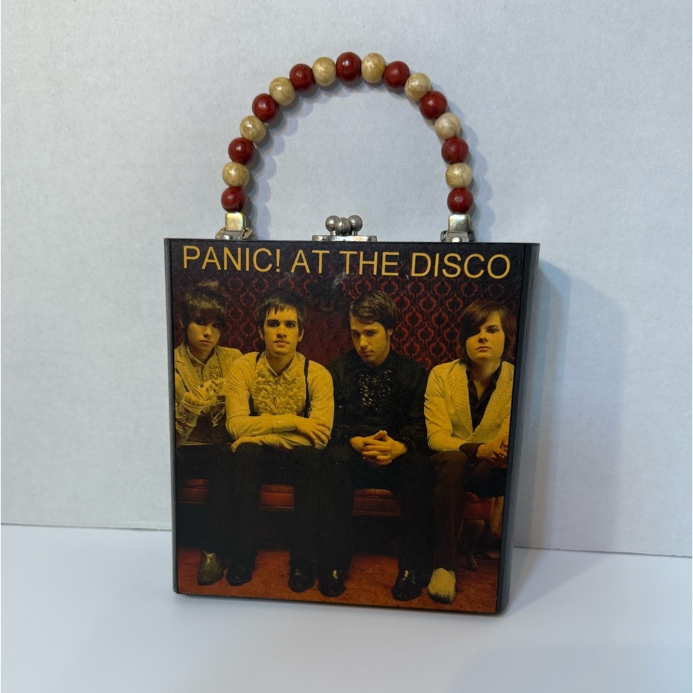 Panic! At the Disco Vintage A Fever You Can’t Sweat Out Suitcase Purse